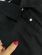 شومیز لینن اورجینال مشکی zara_کد 785
