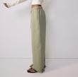 شلوار لینن سبز ماچا H&M _ کد 798