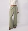 شلوار لینن سبز ماچا H&M _ کد 798