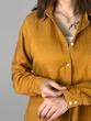 شومیز لینن اورجینال  خردلی zara_کد 830