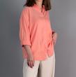 شومیز زنانه سیلک رویال مرجانی-کد 912