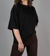 تیشرت زنانه باکسی پارچه اویشو وارداتی_کد931