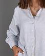 شومیز زنانه لینن راه راه Tahari_کد 962