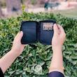 کیف کارت و دسته کلید چرم طبیعی دست دوز  آلا