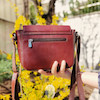 کیف چرم طبیعی زنانه دست دوز آلا  مدل آوا