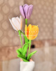 گل لاله قلاب بافی (تک شاخه)