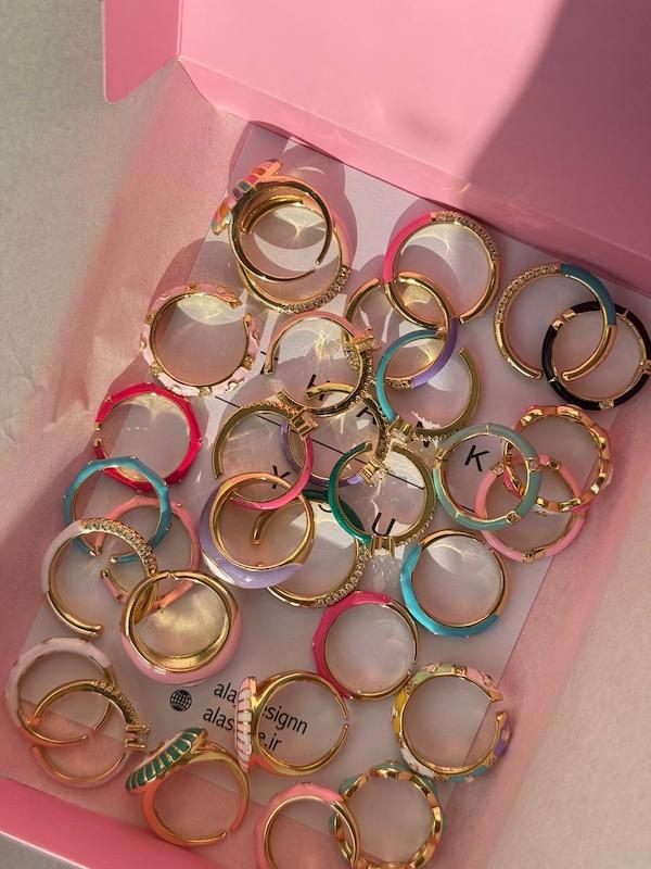 انگشتر میناکاری