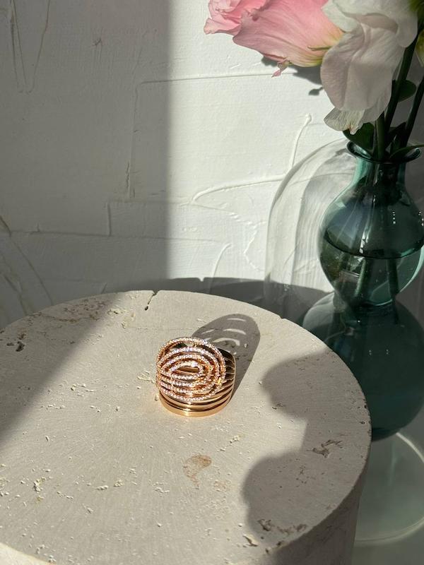 انگشتر طرح طلا