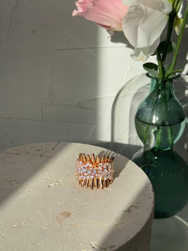 انگشتر طرح طلا