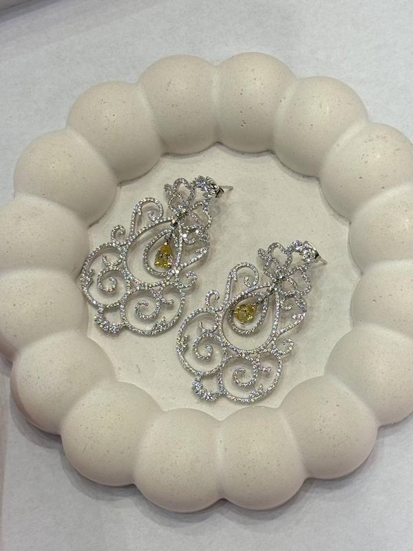گوشواره طرح جواهر