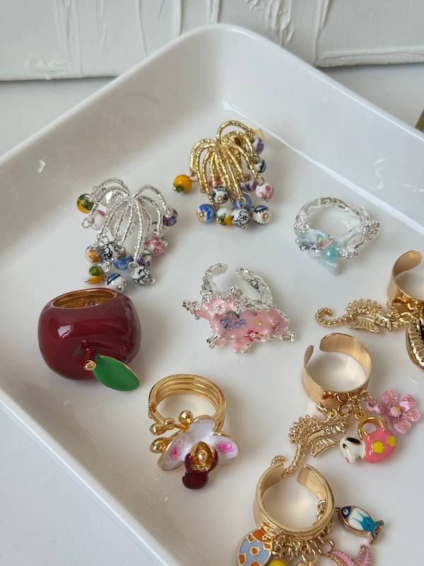 انگشتر میناکاری