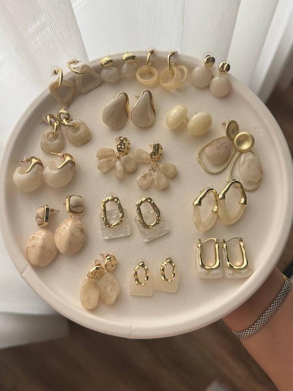 گوشواره مینیمال پاییزه