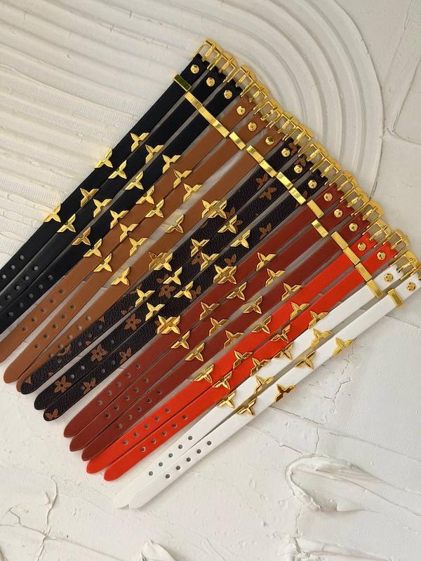 دستبند چرم لویی ویتون