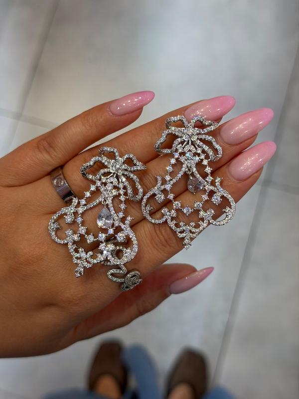 گوشواره جواهری