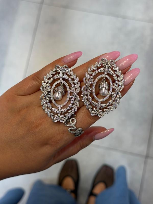گوشواره جواهری