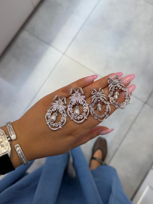 گوشواره جواهری
