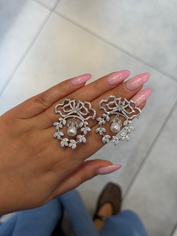 گوشواره جواهری
