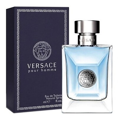 عطر ادکلن ورساچه پورهوم ادوتویلت مردانه-آبی Versace Pour Homme Man-EDT