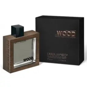 عطر هی وود راکی مونتین وود Dsquared² با بسته‌بندی چوبی و طراحی طبیعی الهام‌گرفته از کوه‌های راکی