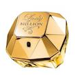 عطر زنانه Lady Million رابان با رایحه عسل، تمشک، گل‌های سفید و بطری الماس طلایی