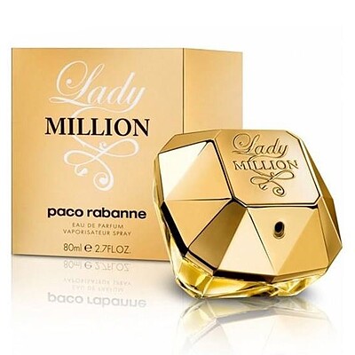 عطر ادکلن پاکو رابان لیدی میلیون ادوپرفیوم زنانه Paco Rabanne Lady Million-EDP