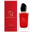 عطر زنانه Giorgio Armani Sì Passione با بطری قرمز و رایحه گلابی، رز و وانیل