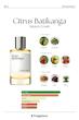 عطر ادکلن میسون کریولی سیتروس باتیکانگا ادوپرفیوم مردانه-زنانه Maison Crivelli Citrus Batikanga Unisex EDP