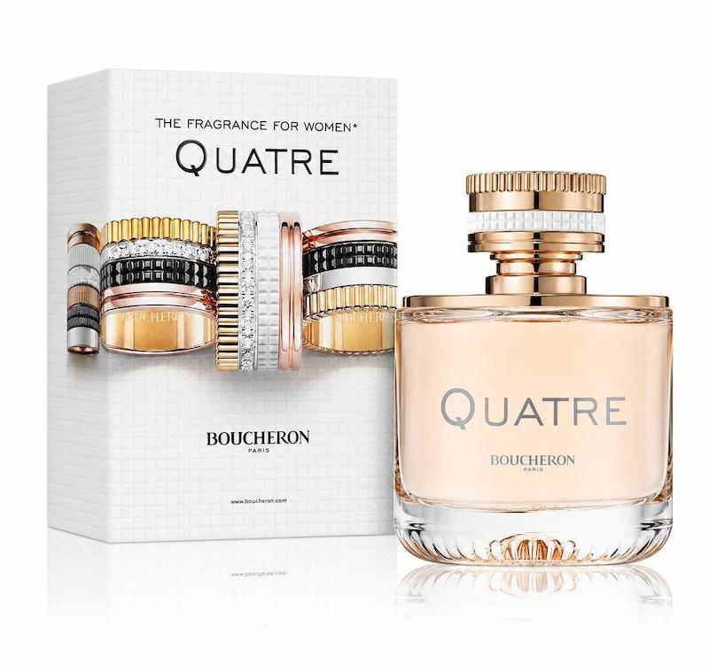عطر زنانه Boucheron Quatre Eau de Parfum با طراحی الهام‌گرفته از حلقه Quatre-نسخه قدیم