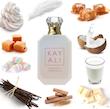 عطر زنانه Kayali Boujee Kitty Caramel Milk | 22 با رایحه کارامل، شیر، شکلات سفید، وانیل، مارشمالو و صندل