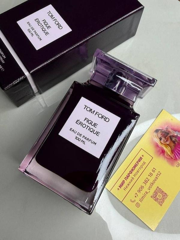 عطر تام فورد Figue Érotique یونی‌سکس از مجموعه Private Blend با رایحه انجیر، برگ انجیر و شکر قهوه‌ای