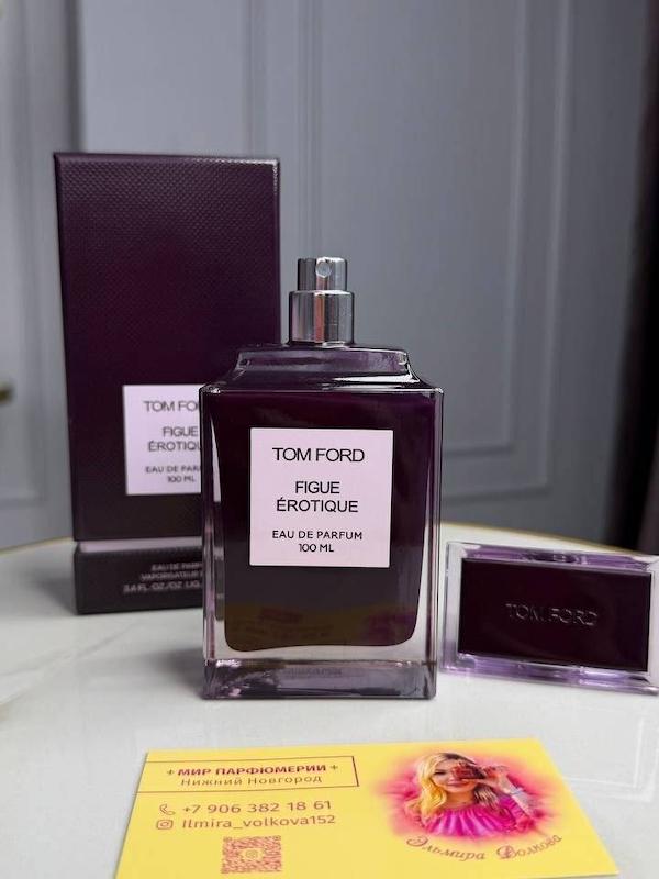 عطر تام فورد Figue Érotique یونی‌سکس از مجموعه Private Blend با رایحه انجیر، برگ انجیر و شکر قهوه‌ای