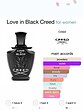 عطر ادکلن کرید لاو این بلک ادوپرفیوم زنانه Creed Love In Black EDP