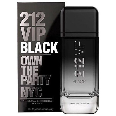 عطر ادکلن کارولینا هررا (سی اچ) 212 وی آی پی بلک مردانه CH Carolina Herrera 212 VIP Black