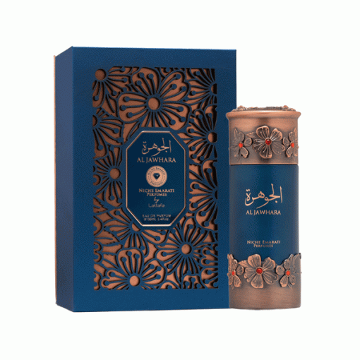 عطر ادکلن لطافه نیش امارات الجوهره ادوپرفیوم مردانه-زنانه Lattafa Perfumes Niche Emarati Al Jawhara Unisex EDP