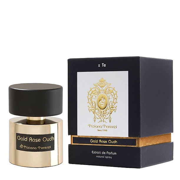 عطر ادکلن تیزیانا ترنزی گلد رز عود اکستریت د پرفیوم مردانه-زنانه Tiziana Terenzi Gold Rose Oudh Unisex Extrait de Parfum