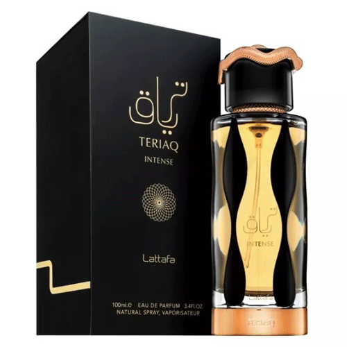 عطر لطافه تریاق اینتنس ادوپرفیوم مردانه-زنانه Lattafa Teriaq Intense Unisex EDP