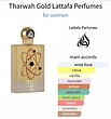 عطر ادکلن لطافه ثروت-ثروة گلد(طلایی) ادوپرفیوم زنانه (مشابه رایحه ایو سن لورن له پارفوم زنانه) Lattafa Tharwah Gold for Women EDP