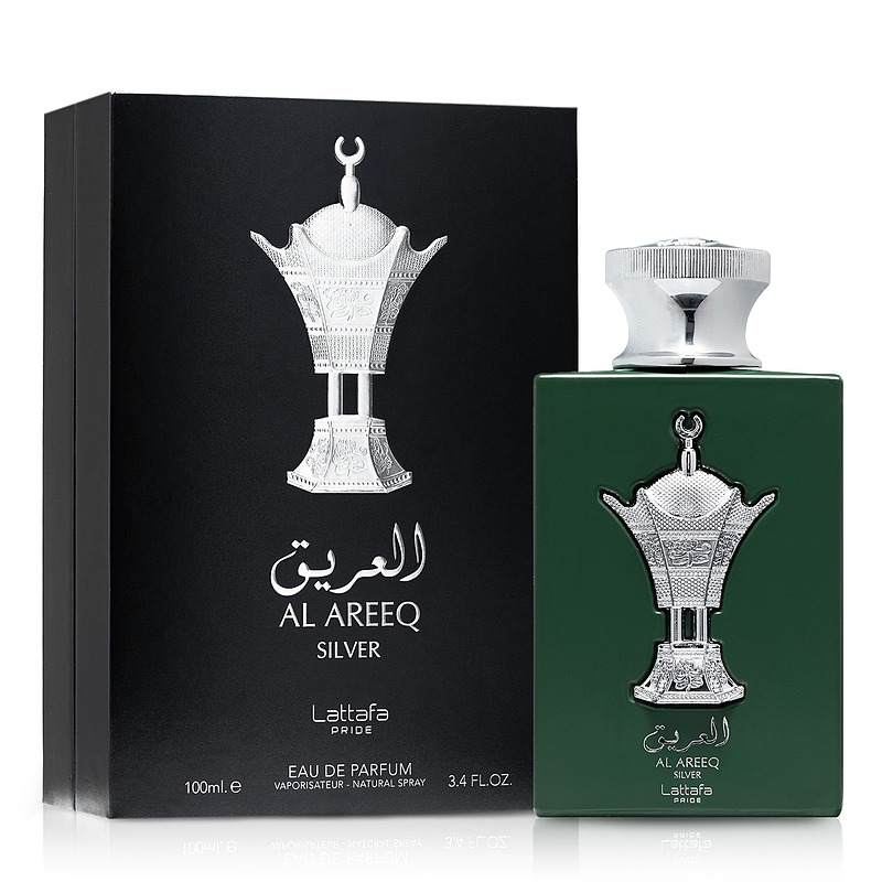 عطر ادکلن لطافه العریق سیلور ادوپرفیوم مردانه-زنانه Lattafa Al Areeq Silver Unisex EDP