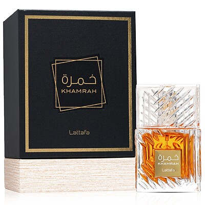 عطر ادکلن لطافه خمره ادوپرفیوم مردانه-زنانه (مشابه رایحه آنجلز شیر بای کیلیان) Lattafa Khamrah Unisex EDP