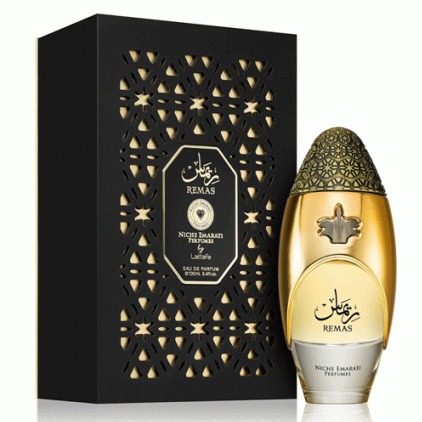 عطر ادکلن لطافه نیش اماراتی ریماس ادوپرفیوم مردانه-زنانه Lattafa Niche Emarati Remas Unisex EDP