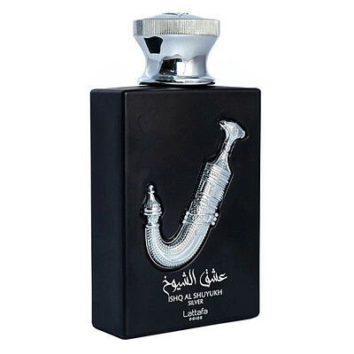 عطر ادکلن لطافه پراید عشق الشیوخ سیلور (نقره ای) ادوپرفیوم مردانه-زنانه Lattafa Pride Ishq Al Shuyukh Silver Unisex EDP