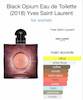 عطر ادکلن ایو سن لورن (وای اس ال) بلک اوپیوم 2018 ادوتویلت زنانه (YSL Black Opium Eau de Toilette for Women (2018