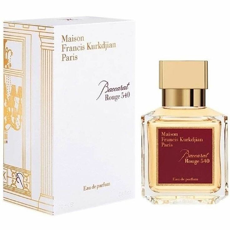 عطر ادکلن فرانسیس کورکجان باکارات رژ ادوپرفیوم سفید مردانه-زنانه Francis Kurkdjian Baccarat Rouge 540 Eau de Parfum Unisex