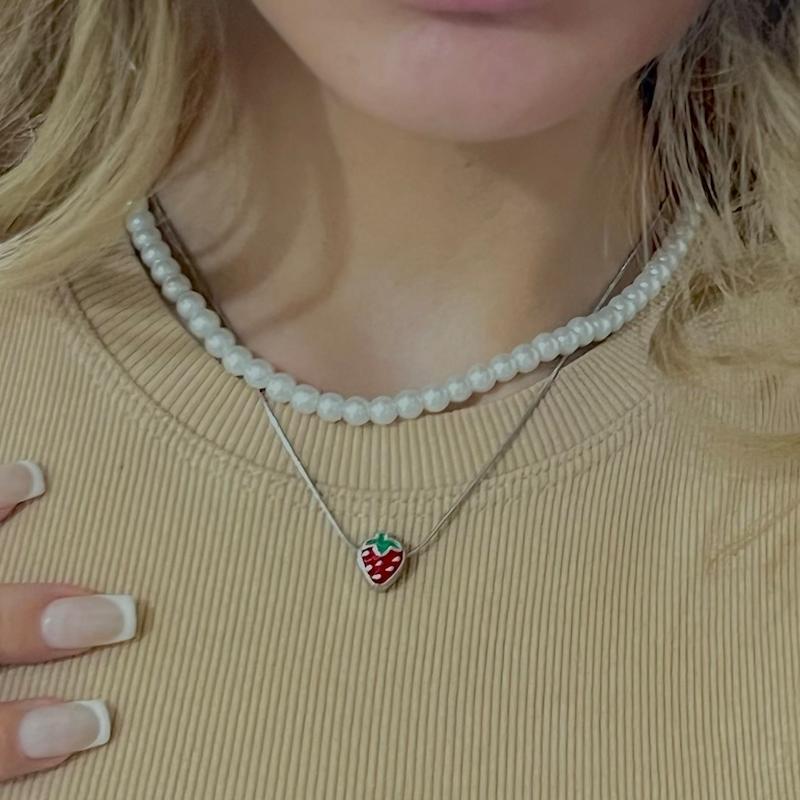گردنبند توتفرنگی🍓