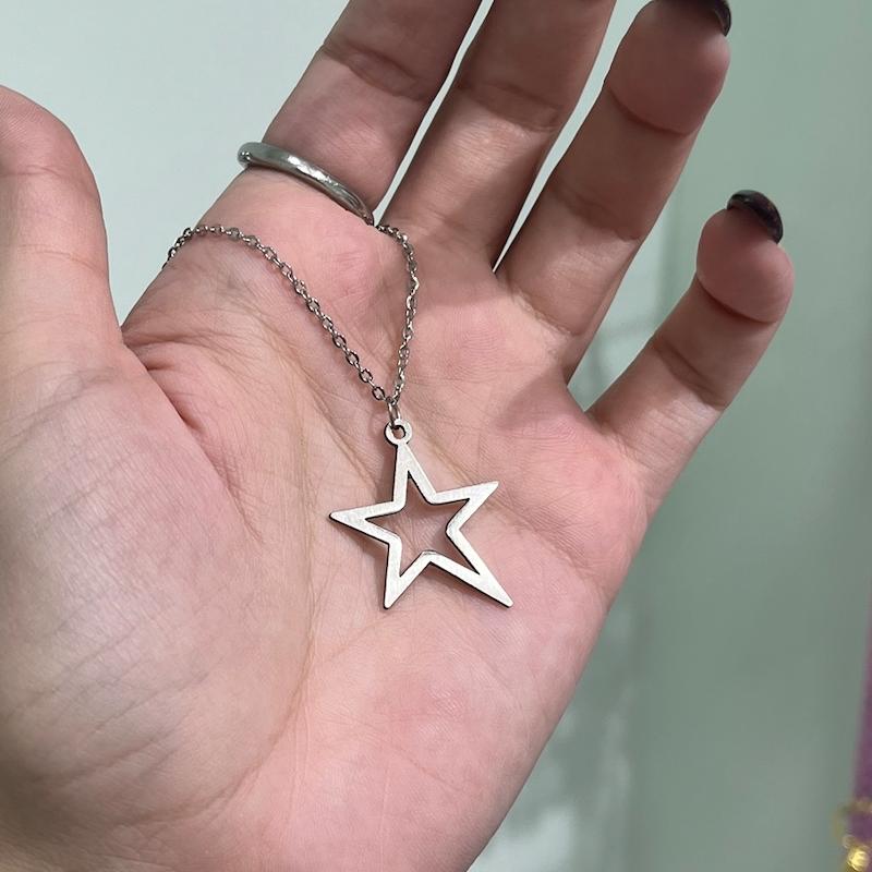 گردنبند استیل ستاره
