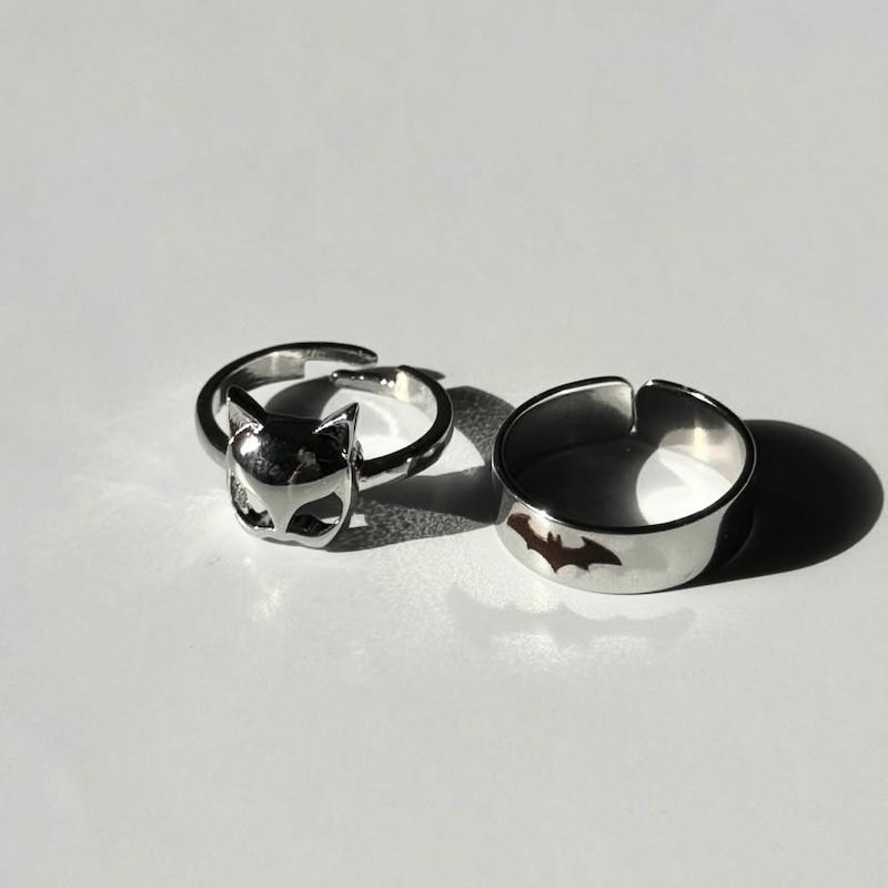 ست انگشتر بتمن و‌کت وومن