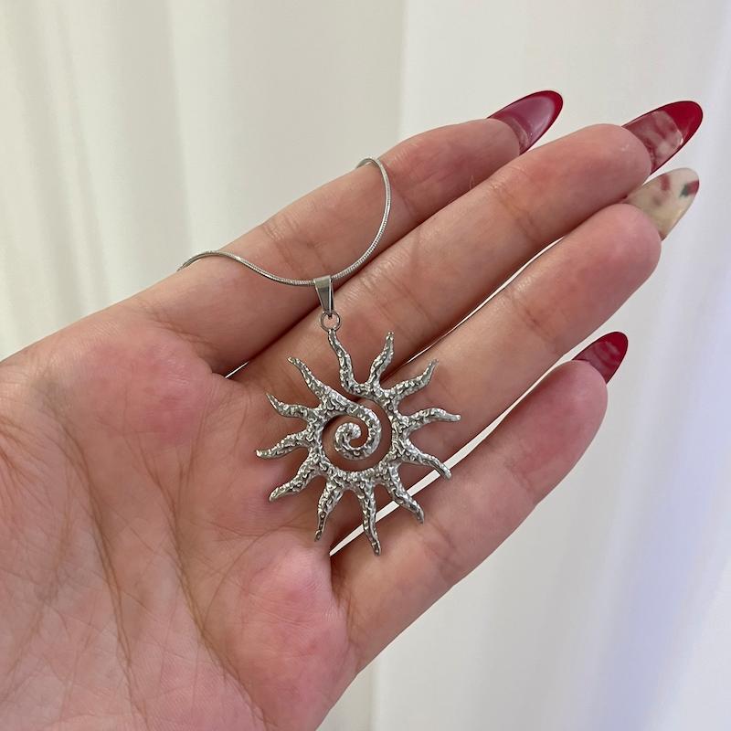 گردنبند اسپیرال خورشید