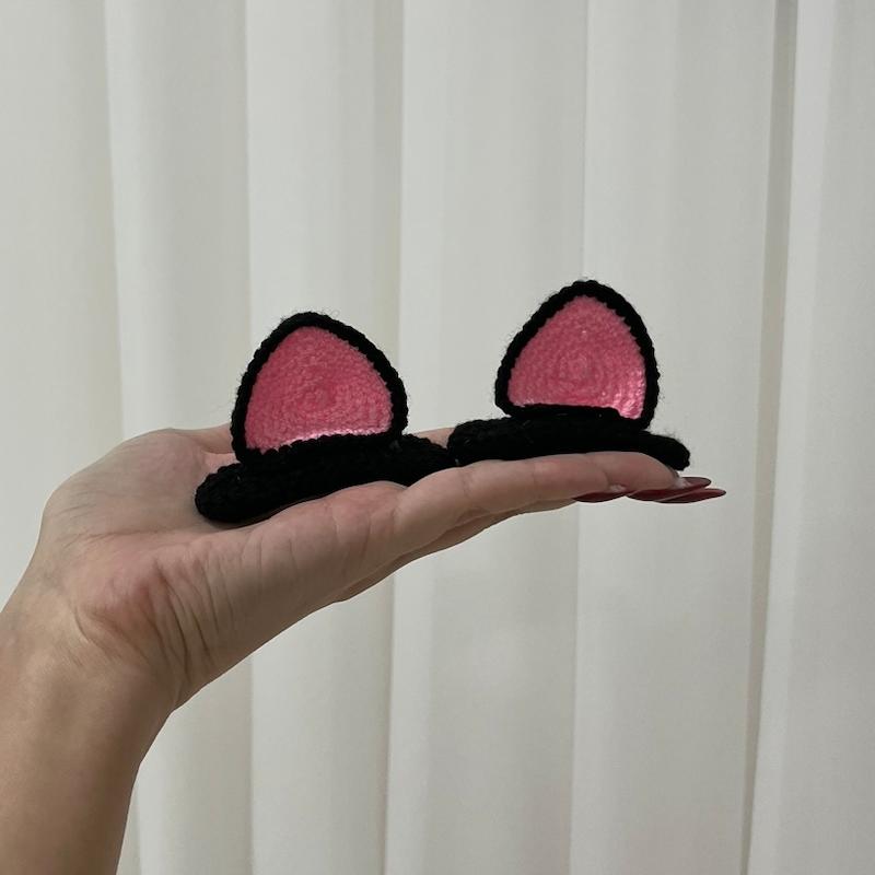 گیره بافت گربه😭