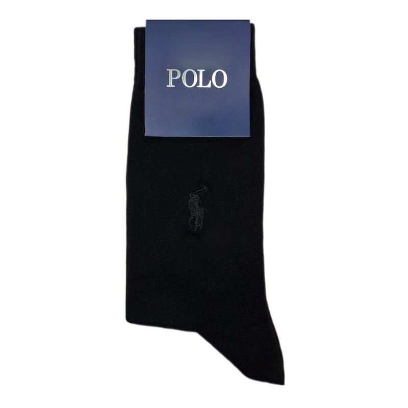 جوراب مردانه ساقدار مشکی(POLO)