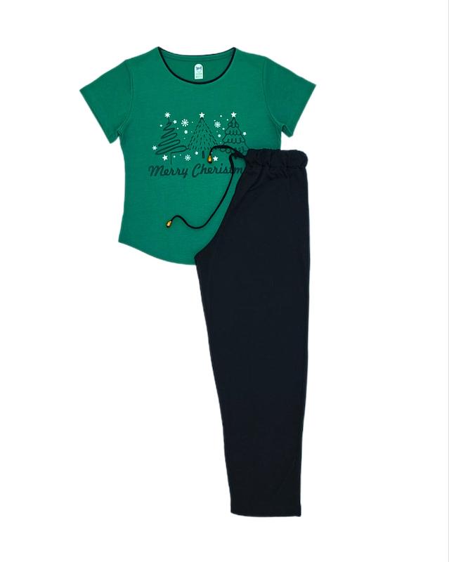 کریسمس تیشرت شلوار دخترانه